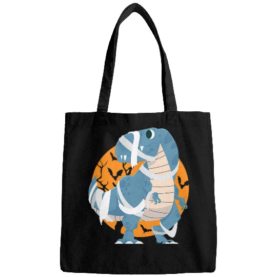 Dinosaur Pet Spooky Dinosaur T rexs Mummy Pumpkin Halloween 2 Bags