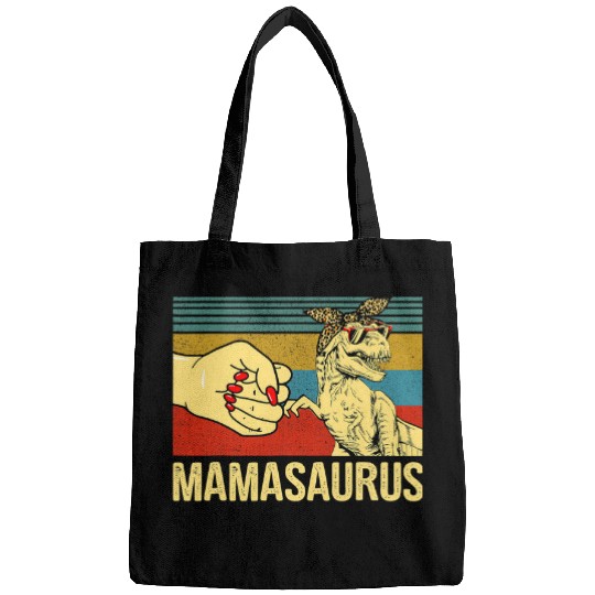Dinosaur Pet Mamasaurus T rexs Dinosaur Funny Mama Saurus Mothers Day 2 Bags