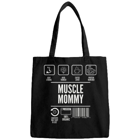 Muscle Mommy 100 Organic Strength Fitness and Gym Wit Bags