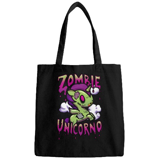 Unicorn Pet Tokidoki Halloween Zombie Unicorno Milo Portrait Bags