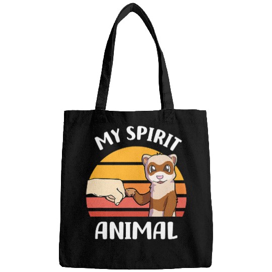 Ferret Pet My Spirit Animal Ferret Bags