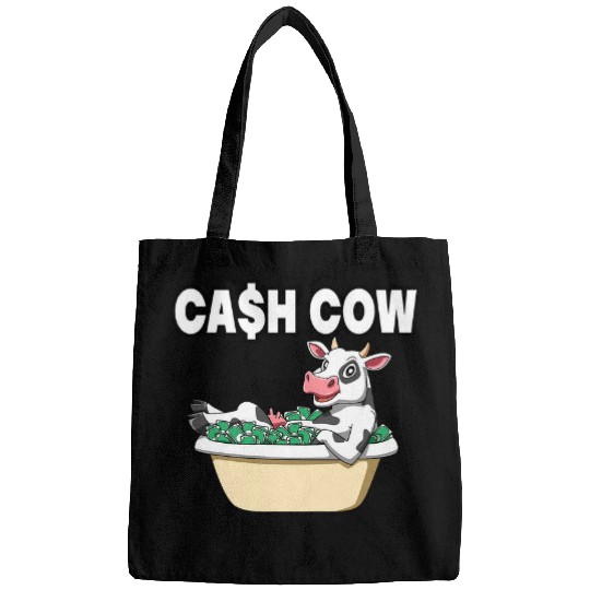 Cow Pet Cash Cow for an investor saver atkionist Bags