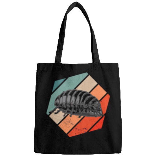Retro Isopod Pill Bug Lovers Hexa Entomologist Isopod Bags