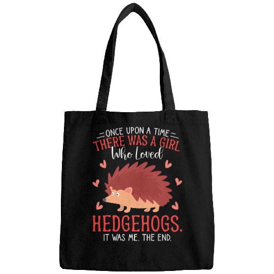 Hedgehog Pet Once There Was A Girl Who Loved Hedgehogs 8 Bags