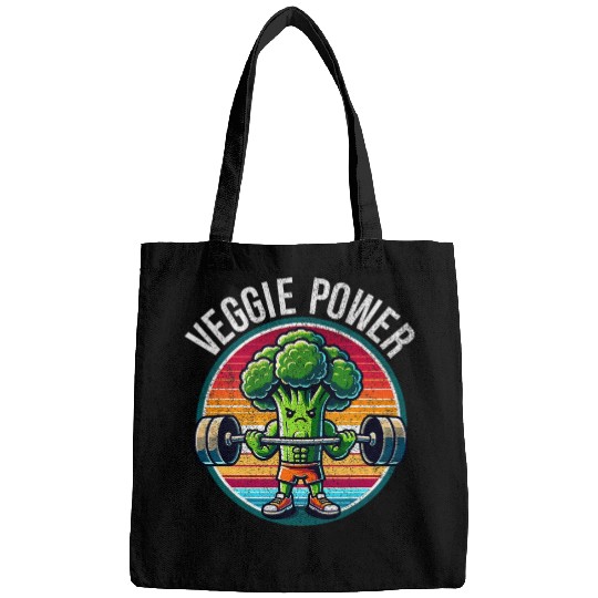 Veggie Power Broccoli Muscle Vegetarian Fitness Vegan Diet 21 Bags