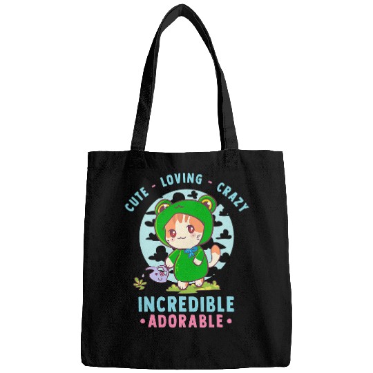 Frog Pet Cute Loving crazys Incredible Adorable Kawaii Cat Bags
