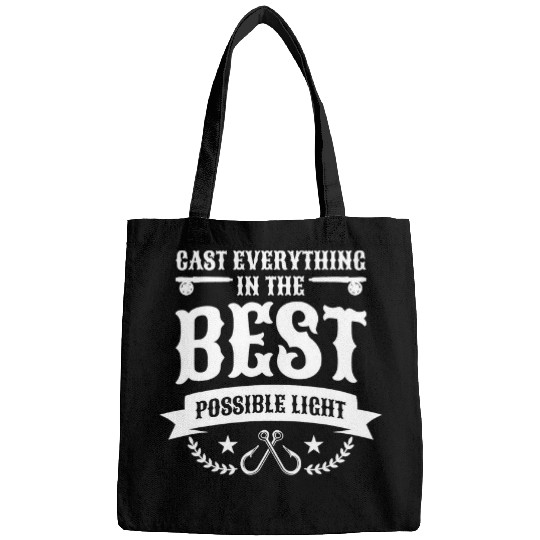 Fishing Fun Funny Fishy Bass Fish Fishing Quote For A Fisherman Bags