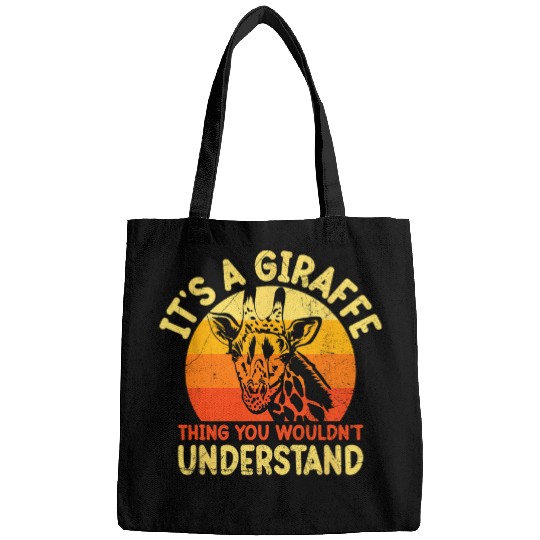 Giraffe Pet Zoo Zookeeper Zookeeping Wildlife Animal45 Bags