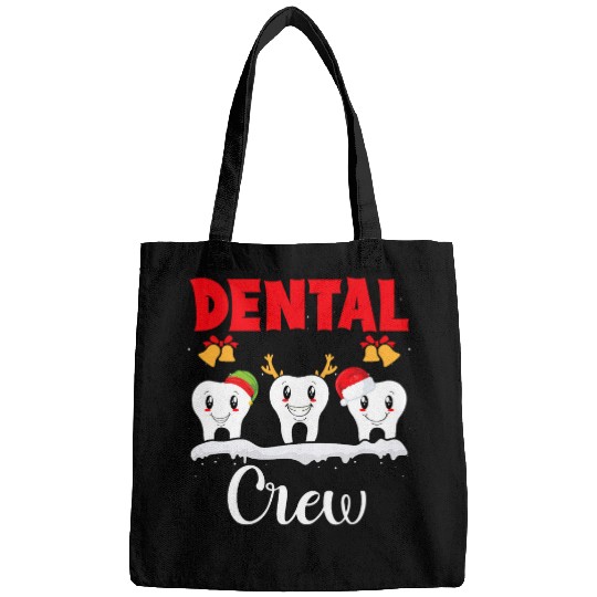 dentists Job dentistsry Tooth dentists Squad Funny Christmas Dental Crew Bags