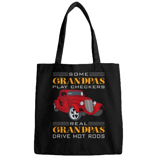 Horse Pet red hot rod dragracing hot rod grandpa and dad horsepower Bags