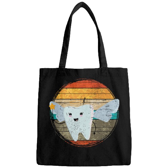 Retro Tooth Fairy Dental Assistant Bags