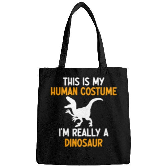 Dinosaur Pet This Is My Human Costume Im Really A Dinosaur Halloween 3 Bags