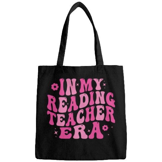 Book Fun Retro Groovy In My Reading Teacher Era Book Lovers Reader 11 Bags