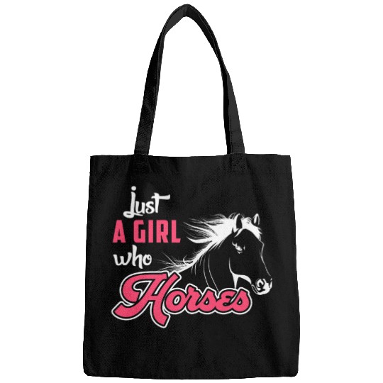 Horse Pet Girl Who Loves Horses Horseshoe Equestrian Sport Dressage Bags
