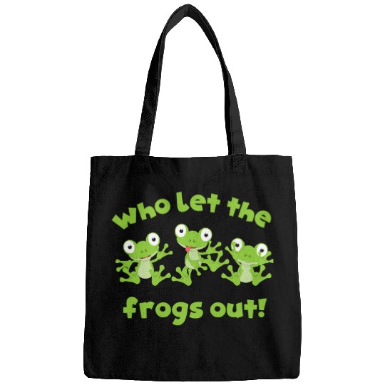 Frog Pet Dayenu Funny Passover Frog Plagu Jews Seder Hanukkah tee Bags
