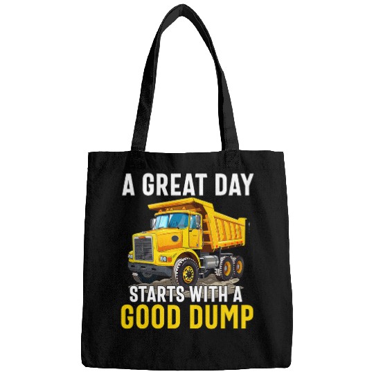 Dump Truck Driver Operator Men Adult Dumping truck Trailer 22 Bags