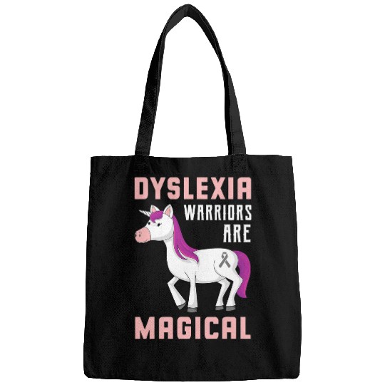 Unicorn Pet Dyslexia Warriors Are Magical Unicorn Dyslexia Awareness Bags