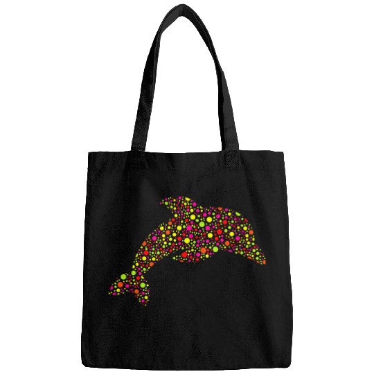 Dolphin Pet Gift Polka Dot Dolphin 15th September International Dot Day Bags