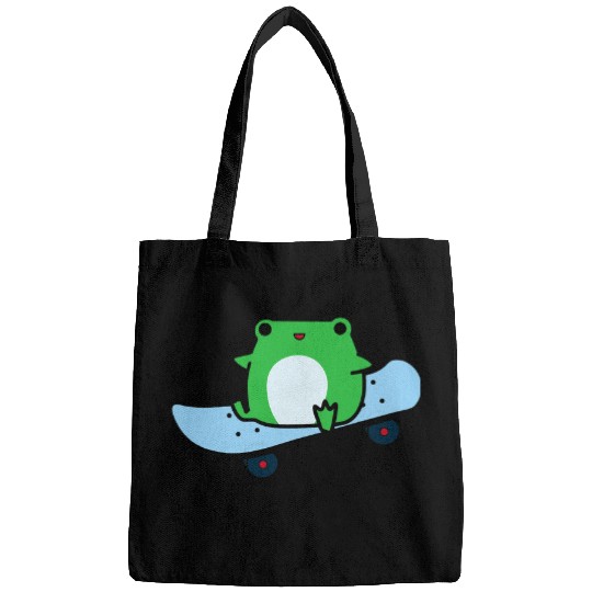 Frog Pet Animal Frog Skateboard Lover Skateboarding Toad SK4 Bags
