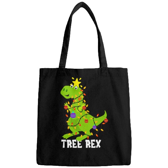 Dinosaur Pet Funny Tree rexs With Christmas Balls And Lighting Bags