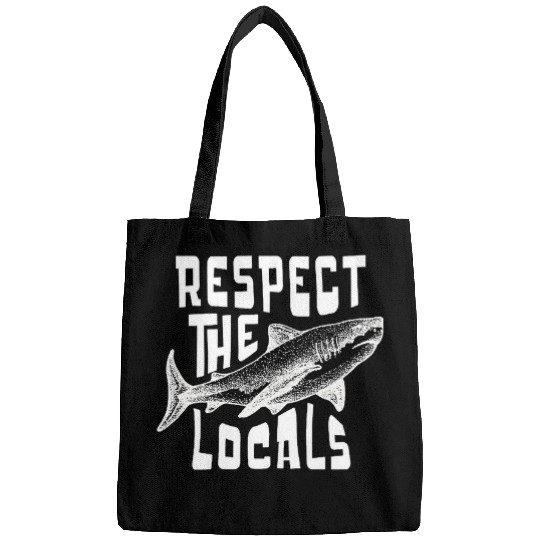 Shark Pet Respect The Locals Surfing Save The Bags