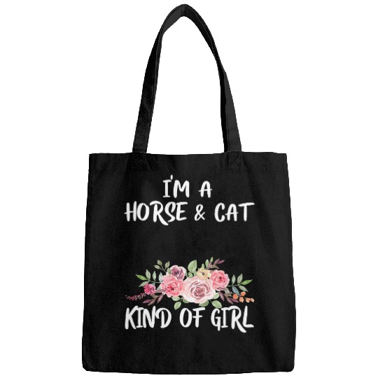 Horse Pet I Am Horse 2Cat Kind Of Girl Horseshoe Paws 4 Bags