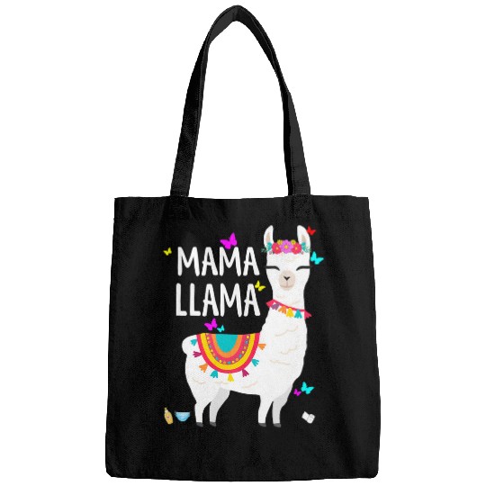 Llama Pet s Graphic for Mom Mama Mothers Day Llama Plus Size Bags