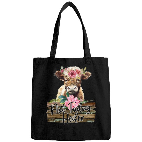 Cow Pet Not today Heifer Baby Bags