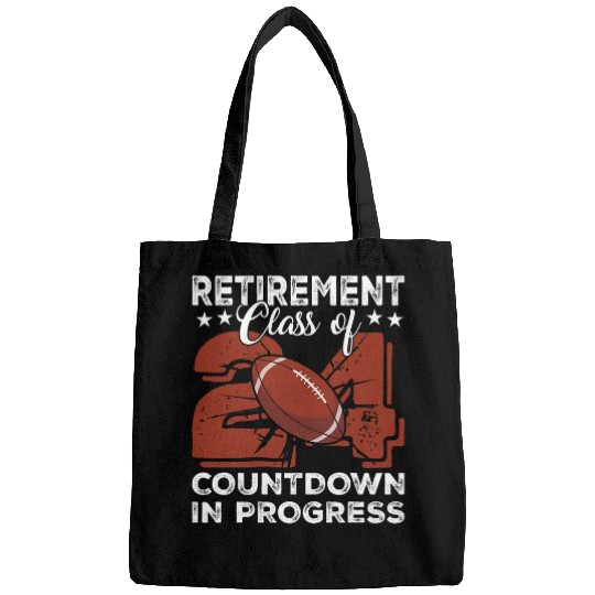 Sport Rugby Funny Retirement Class Of 2024 Retired Teacher Rugby Bags