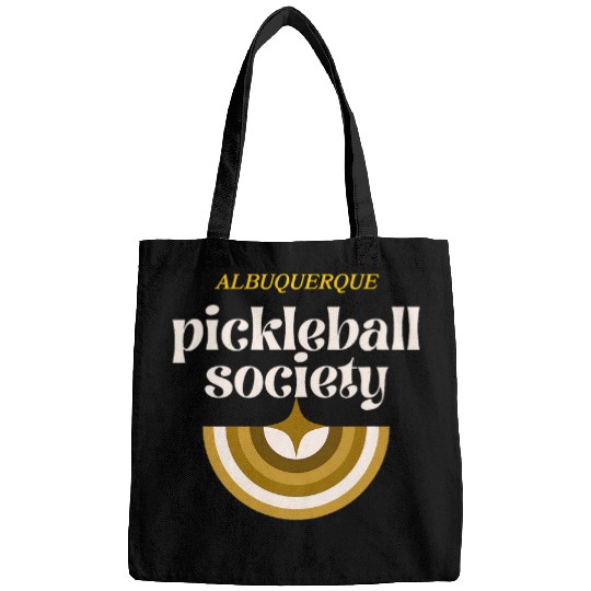 Sport Pickleball vintages Albuquerque Pickleball Society Timeless Retro Style Bags