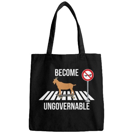 Goats Pet Skateboarding Become Ungovernable I Love Bags