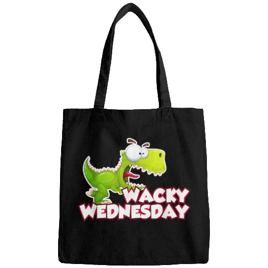 Dinosaur Pet Wacky Wednesday Outfit Dinosaur Tee for Kids and Adults Bags