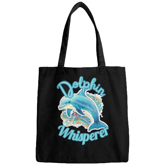 Dolphin Pet Gift Whisperer Lover Marine Animal Sea Life Ocean Cute Bags