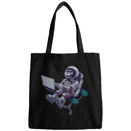 Astronaut Job Monkey Chimpanzee Cosmonaut Astronomy 8 Bags