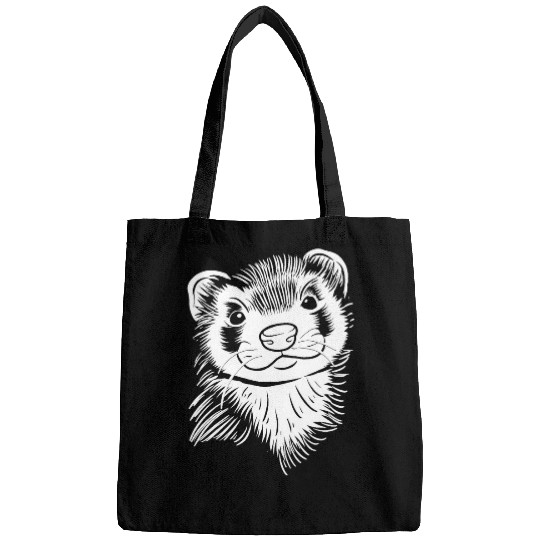 Ferret Pet Cute Weasel Animal Furry Ferret Bags