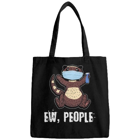 Ferret Pet ew people people hating ferrets lover ferret 2 Bags