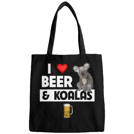 Koala Pet Beer I Love Beer And Koala Bears Drinking Australian Marsupial Bags