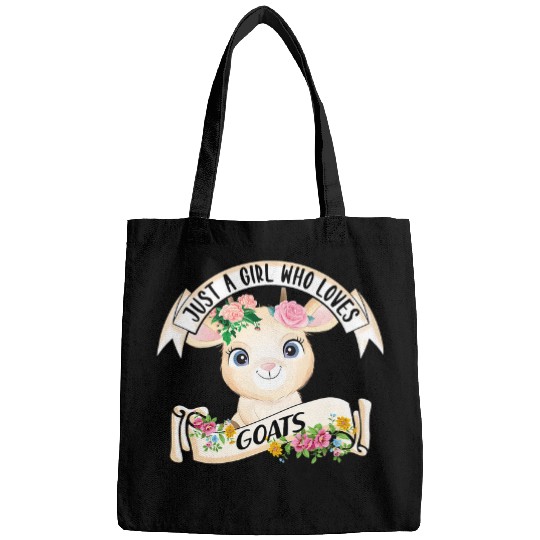 Goats Pet Just a Girl who loves Goatss Harvest Farming Barn Cattle 1 6 Bags