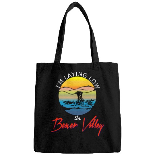 Beaver Pet Im Laying Low In Beaver Valley Funny Mens Outdoors Hiking Bags