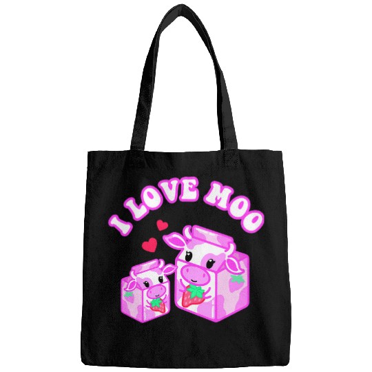 Cow Pet Strawberry Milk Carton Kawaii Strawberry Cow Funny Mama Baby Bags