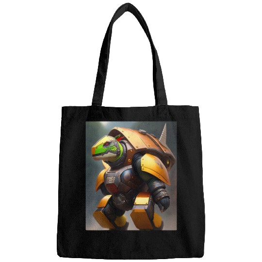 Turtle Pet Armored Turtle Behemoth Robot Futuristic Robot Art Bags
