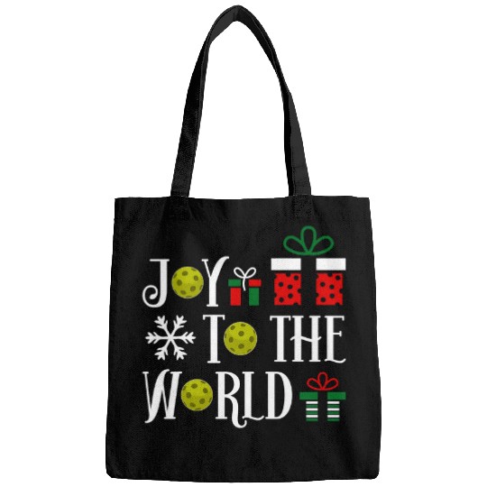 Sport Pickleball Joy To The World Pickleball Christmas Bags