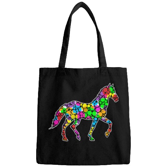 Horse Pet Polka Dot Pattern Dot Day International Bags