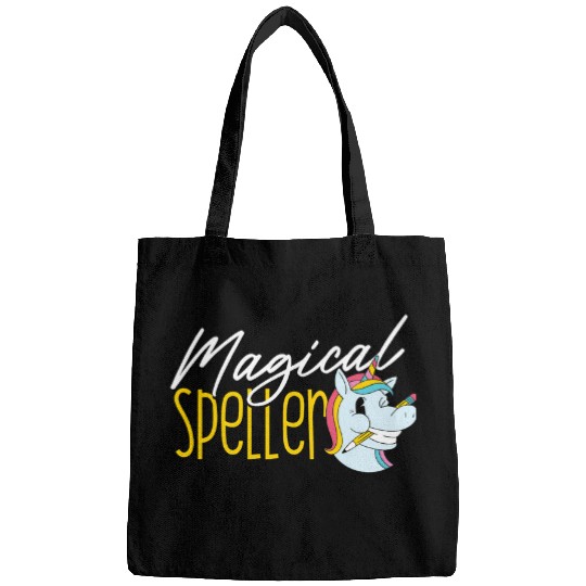 Unicorn Pet Spelling Bee Champion Girls School Unicorn Spelling Bee Bags