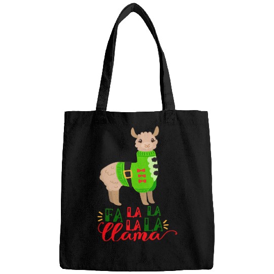 Llama Pet Fa La La La La Llama funny Christmas Bags