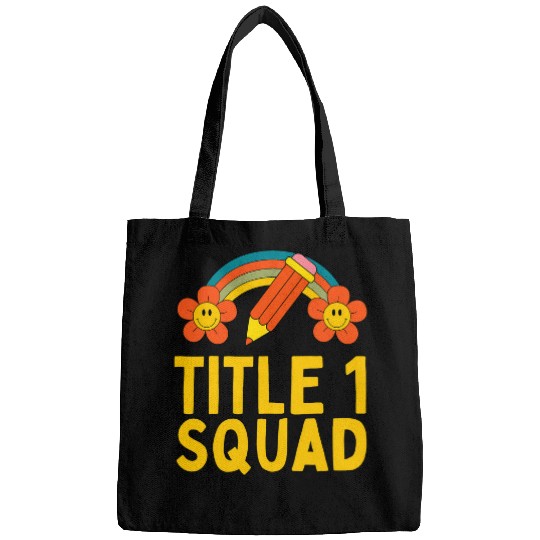 Book Fun Cute title 1 one reading teacher assistant student pencil Bags