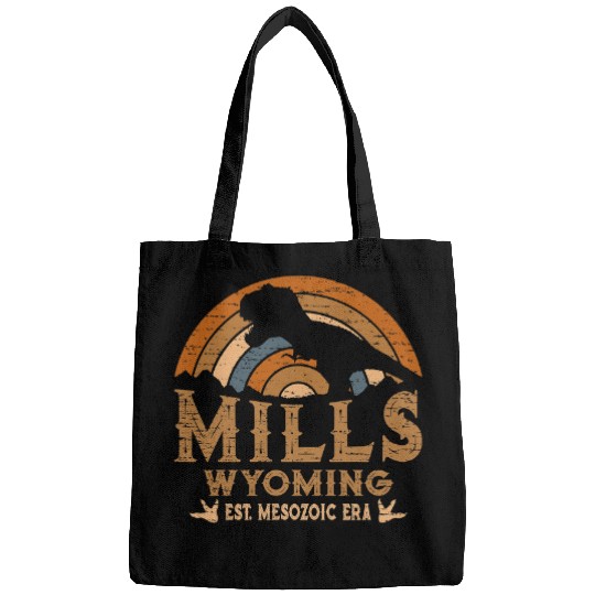 Dinosaur Pet Mills Wyoming WY Dino Dinosaur Paleontology TRex for kids Bags