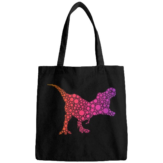Dinosaur Pet Dot Day T Rex Bags