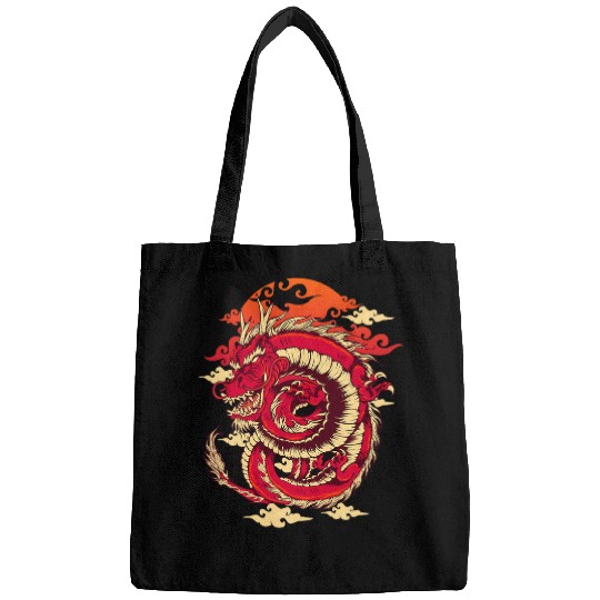 Dragon Pet Japanese Asian Chinese Dragon Mystical Bags
