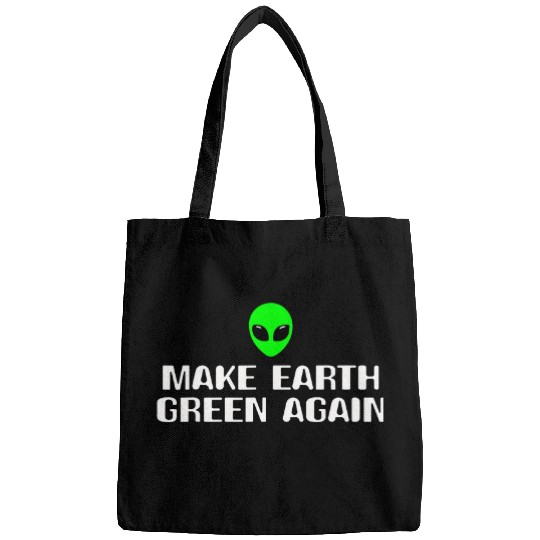 Aliens UFO Gifts For Men Area 51 Space Head Green Ufo Bags